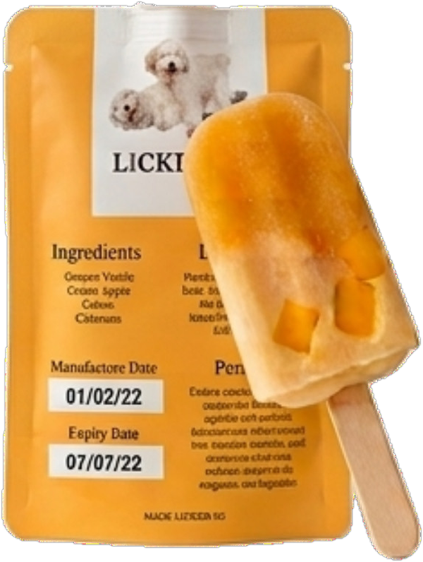 Mango Madness Pawpsicle by Licked